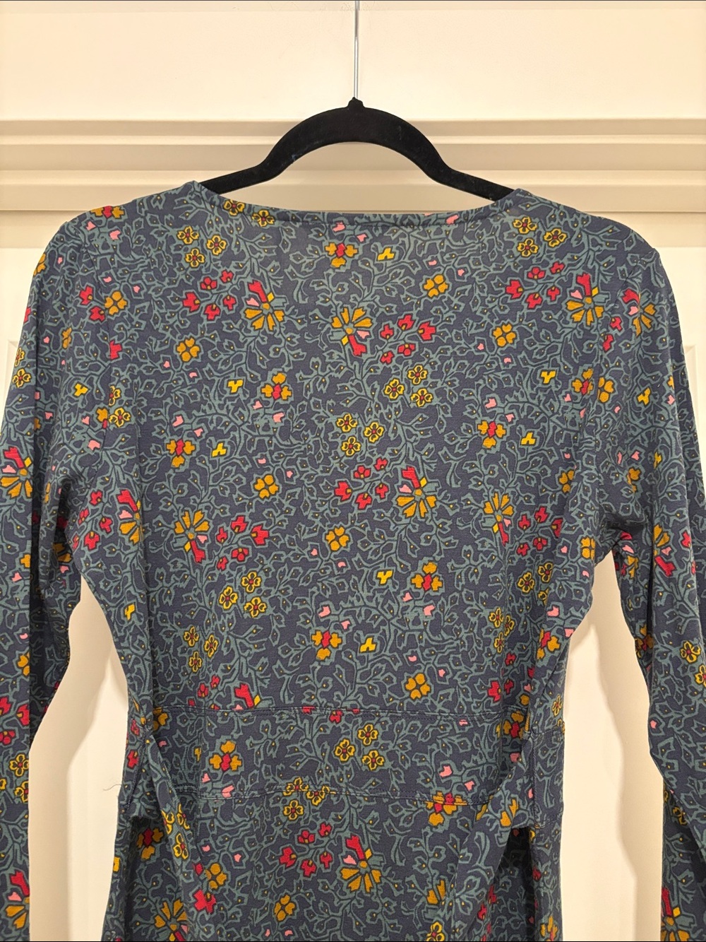 NWT [Toad&Co] Cue Wrap V-Neck Long-Sleeve Stretch Tie Dress w/ Pockets Women’s M - Picture 13 of 16